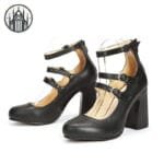 Chaussures Gothiques Hellish: Talon Haut Punk
