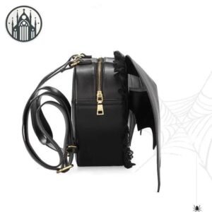 Sac Dos Gothique Chauve-Souris Faux Cuir — Univers Gothique