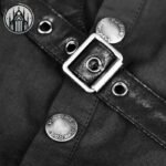 Chemise Gothique Steampunk Harnais Cuir — Univers Gothique (vue 6)