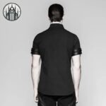 Chemise Gothique Steampunk Harnais Cuir — Univers Gothique (vue 8)