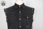 Chemise Gothique Col Rabattu: Livraison Standard Offerte
