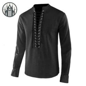 Chemise Gothique élégante - Livraison Offerte! Noir / s