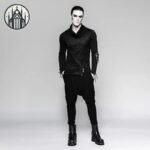 Chemise Gothique Asymétrique Femme — Univers Gothique (vue 2)