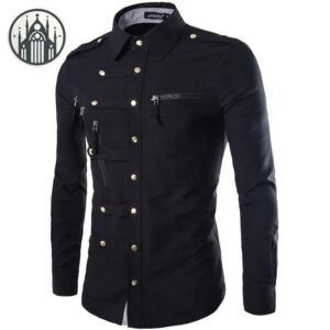 Chemise Gothique Coupe Slim Femme — Univers Gothique