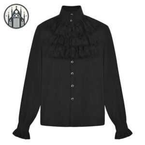 Chemise Gothique Victorienne Coton Homme — Univers Gothique
