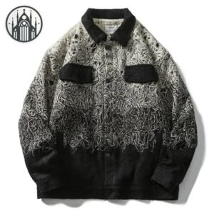 Veste Gothique Alternative Homme Dégradée — Univers Gothique