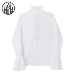 Chemise Gothique Coton Volants — Univers Gothique