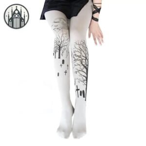 Collant Gothique Cimetière Femme — Univers Gothique