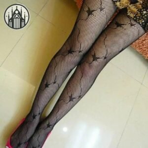 Collant Gothique Fantôme Imprimé Nylon — Univers Gothique