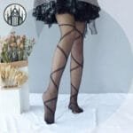Collant Gothique Japonais: Style Mortel!
