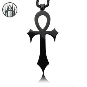 Collier Gothique Acier Inoxydable Brillant — Univers Gothique