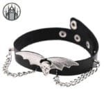 Collier Gothique Ailé Ras Le Cou - Livraison Offerte!