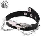 Collier Gothique Ailé Ras Le Cou - Livraison Offerte!