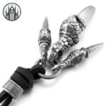 Collier Gothique Cercueil Dragon Acier 316L — Univers Gothique