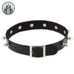 Collier Gothique Cuir Femme - Style Goth Unique