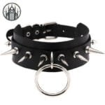Collier Gothique Dentelle: Livraison Standard Offerte! - Noir