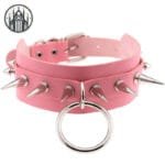 Collier Gothique Dentelle: Livraison Standard Offerte! - Rose