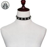 Collier Gothique En Acier Inoxydable Doux Et Résistant
