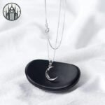 Collier Gothique Lune Argent Sterling 925 — Univers Gothique (vue 2)