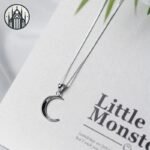 Collier Gothique Lune Argent Sterling 925 — Univers Gothique