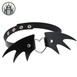 Collier Gothique En Cuir Noir: Confort Maximal Et Style Sexy