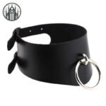 Collier Gothique Choker Simili Cuir Femme — Univers Gothique (vue 2)