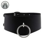 Collier Gothique Choker Simili Cuir Femme — Univers Gothique (vue 3)