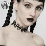 Collier Gothique Ras Cou Serpent Reptilien — Univers Gothique (vue 5)
