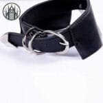 Collier Gothique Noir En Acier Inoxydable – Livraison Offerte