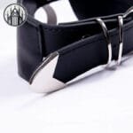 Collier Gothique Noir En Acier Inoxydable – Livraison Offerte