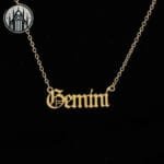 Collier Gothique Signe Astrologique: Livraison Offerte - Gemini