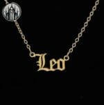 Collier Gothique Signe Astrologique: Livraison Offerte - Leo