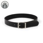 Collier Gothique Style Punk: La Quintessence Rebelle - Cuir Végan / 35cm