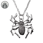 Collier Gothique Veuve Noire: Livraison Standard Offerte! - Chaîne Croisée / 40cm