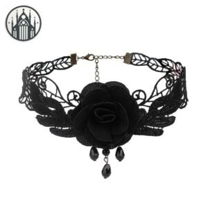Collier Gothique Victorien Dentelle Baroque — Univers Gothique