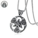 Collier Pendentif Gothique Baphomet: Livraison Offerte!