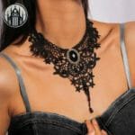 Collier Ras De Cou Gothique Victorien!