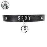 Collier Ras-le-cou Gothique En Zinc Brillant! Sexy