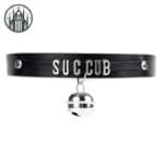 Collier Ras-le-cou Gothique En Zinc Brillant! Succub