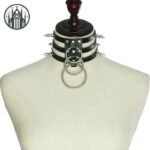 Collier Gothique Ras Cou Clous Noirs — Univers Gothique