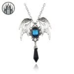 Colliers Gothique: Collier Cimetière En Cristal à Maillons