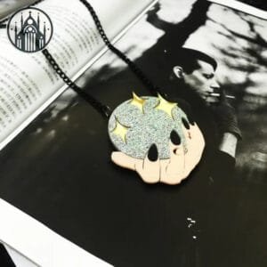 Colliers Gothiques: Collier Pan De Dieu Crâne De Tête Chèvre