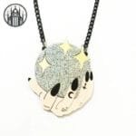 colliers gothiques collier pan de dieu crane tete chevre 668 Colliers Gothiques: Collier Pan De Dieu Crâne De Tête Chèvre