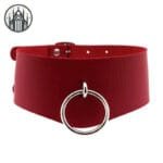 Colliers Gothiques Rouges à Circonférence Réglable - Large