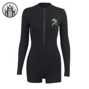 Combinaison Gothique Velours: Confort Maximal & Style Gothique Femme - s