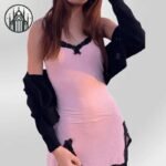 Corset Gothique Victorien Dentelle Rose — Univers Gothique