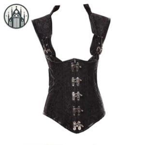 Corset Gothique Burlesque De L’enfer: Spécifications Et Guide De Taille - s