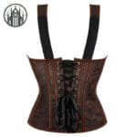 Corset Gothique Burlesque: Notre Style Canon De L’enfer! Noir / s