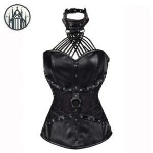 Corset Gothique Grande Taille Collier — Univers Gothique
