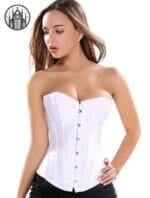 Corset Gothique élégant Et Confortable - Blanc / s